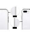 Прозрачен твърд протектор за iPhone 7+/8+-3 снимка