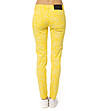 Дамски памучен панталон в жълти нюанси с принт Meredith-1 снимка