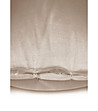 Бежова памучна калъфка за възглавница Flipper 50х70 см-1 снимка