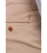 Светлобежов памучен мъжки панталон Erik-3 снимка