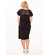 Комплект от блуза и пола в черно Melanie-1 снимка