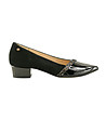 Черни дамски кожени обувки Tonina-0 снимка