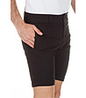 Мъжки памучни къси панталони в черно John-2 снимка