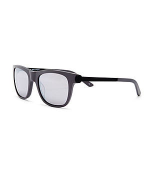 Сиви unisex очила тип рогови рамки снимка