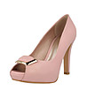 Розови кожени обувки Electra-1 снимка