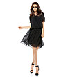 Елегантна черна рокля Milla-1 снимка