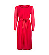 Елегантна червена рокля Georgina-0 снимка