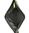 Дамска плик чанта от мъниста в черно и златисто Sofia-3 снимка