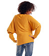 Пуловер за бременни в цвят горчица Aldona-1 снимка