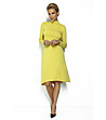 Елегантна жълта рокля Cloris-0 снимка