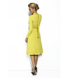 Елегантна жълта рокля Cloris-1 снимка