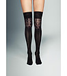 Черни дамски дълги чорапи Dorothy 40 DEN-0 снимка