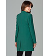 Дълго дамско сако в зелено Edona-1 снимка
