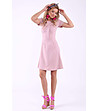 Елегантна розова рокля Bernice-0 снимка