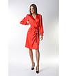 Елегантна рокля в червено Irmona-0 снимка