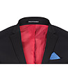 Мъжко памучно сако в черно Den-2 снимка