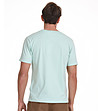 Мъжка памучна тениска с лого Alexander в цвят мента-1 снимка