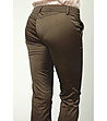 Дамски панталон в цвят каки-4 снимка