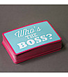 Забавна игра на карти за двойки Who's the Boss-3 снимка