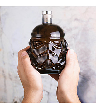 Черна стъклена бутилка Stormtrooper - 750 мл снимка