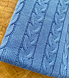Бебешко одеяло в син цвят-4 снимка