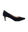 Елегантни черни дамски обувки на тънък ток Pola-2 снимка