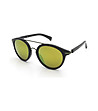 Черни unisex слънчеви очила със зелени лещи-0 снимка