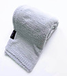 Бебешко пухкаво одеяло в сив нюанс-2 снимка