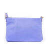 Дамска кожена чанта в лилаво Dena-2 снимка