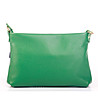 Зелена дамска чанта от естествена кожа Enia-2 снимка