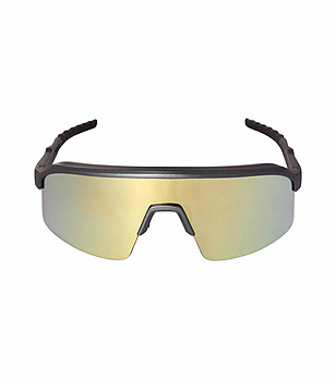 Unisex слънчеви очила с черни рамки и бежови лещи Performance Sofere снимка