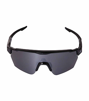 Unisex слънчеви очила с черни рамки и сиви лещи Performance Frede снимка