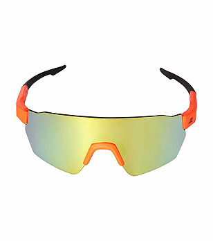 Unisex спортни слънчеви очила с оранжеви дръжки Performance Rodene снимка