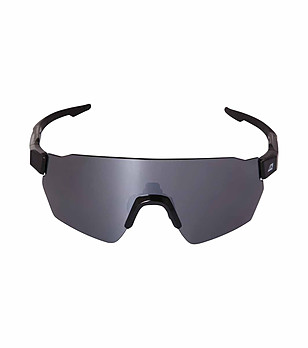 Unisex спортни слънчеви очила тип маска със сиви лещи Performance Rodene снимка