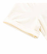 Бяла памучна дамска тениска Emira-2 снимка
