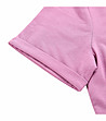 Розова памучна дамска тениска Emira-2 снимка