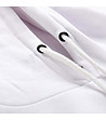 Бял памучен суитшърт с лого Ukima-4 снимка