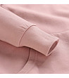 Дамски памучен суитшърт в цвят розова пудра Queda-2 снимка