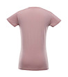 Дамска памучна тениска в нюанс на розова пудра Szafa-1 снимка