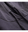 Черна памучен суитшърт с щампа при гърба Periscope-3 снимка