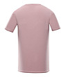 Мъжка памучна тениска в розов нюанс Saif-1 снимка