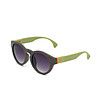 Дамски слънчеви очила в зелени нюанси-0 снимка