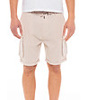 Мъжки къс памучен панталон в светлобежово Carl-0 снимка