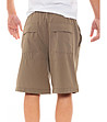 Бежови мъжки къси панталони Arnold-1 снимка