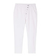 Бял дамски памучен панталон Figa-2 снимка