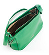 Ежедневна дамска чанта от естествена в зелен цвят Amanda-2 снимка
