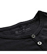 Черна дамска памучна блуза Eriza-2 снимка