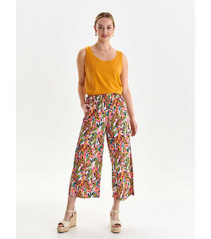 Ефектен многоцветен дамски панталон Fresia снимка
