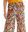 Ефектен многоцветен дамски панталон Fresia-4 снимка