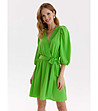 Зелена рокля Clemence-2 снимка